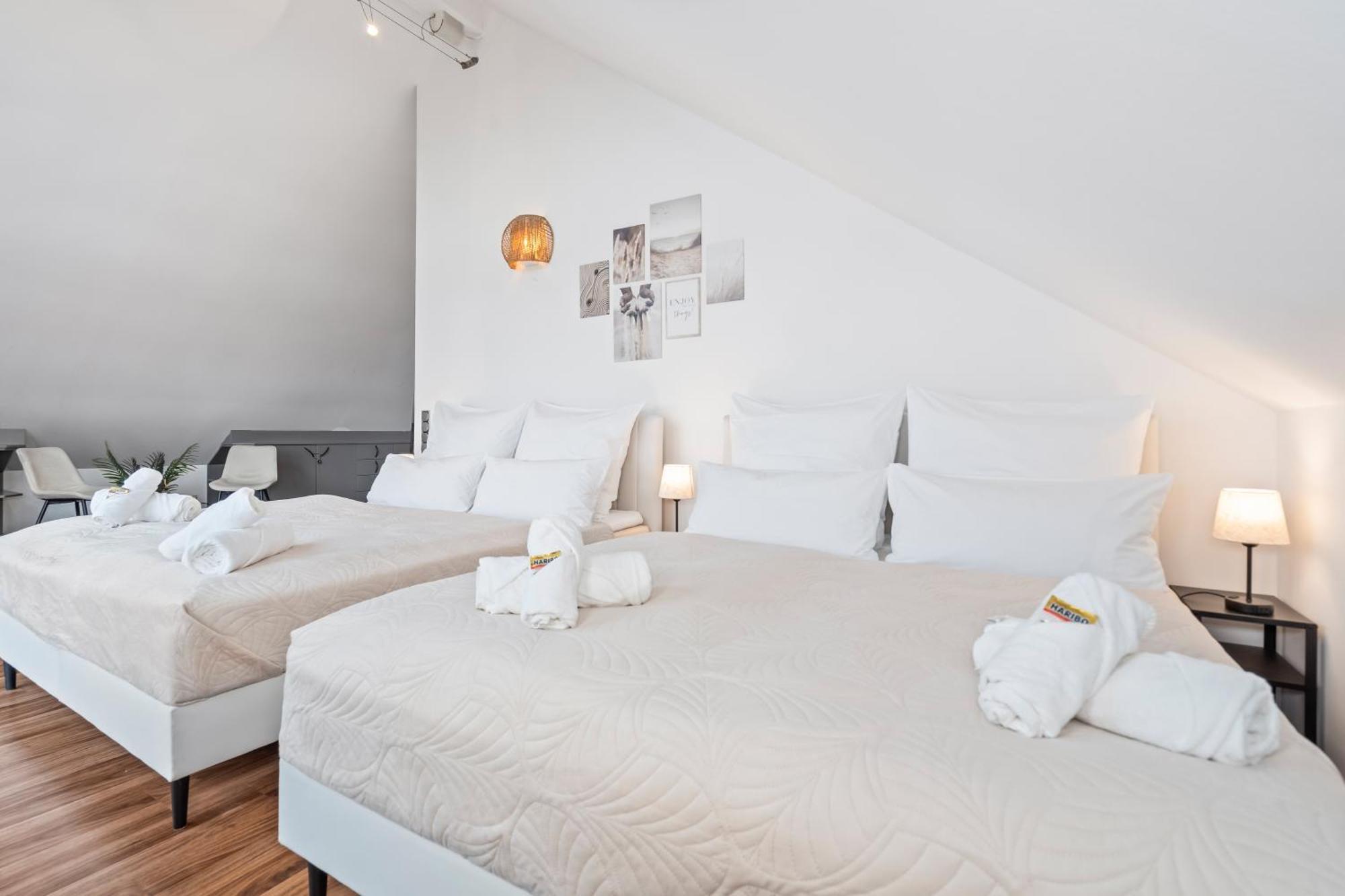 Stadtoase Fulda Mit Flair - Whirlpool, Balkon, 2Xparkplaetze, Highspeed Wlan 外观 照片