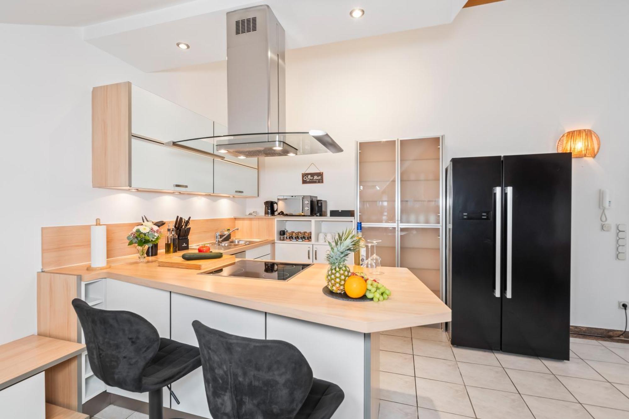 Stadtoase Fulda Mit Flair - Whirlpool, Balkon, 2Xparkplaetze, Highspeed Wlan 外观 照片